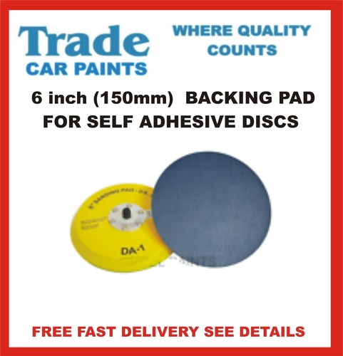 Sander backing pad 150mm - backing, 6"