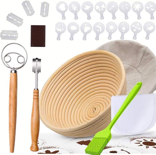 Round bread proofing basket - round,