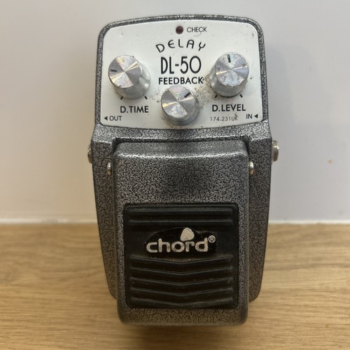Chord delay guitar pedal - dl-50,
