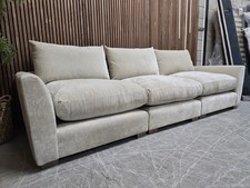 Designer Label Floyd XL Modular Sofa In Derwent Truffle RRP-£2357