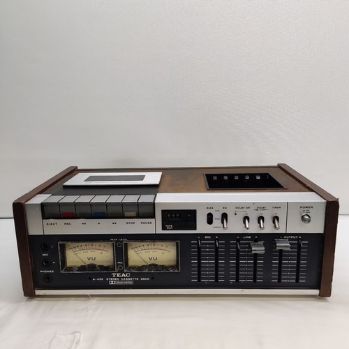 Teac 450 stereo cassette - a-450,