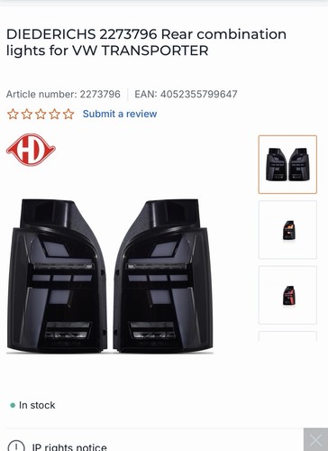 Transporter tailgate led - transporter,