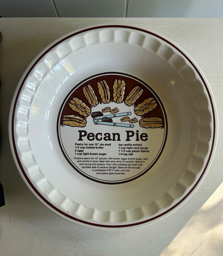 Vintage pecan pie sunnycraft - pecan,