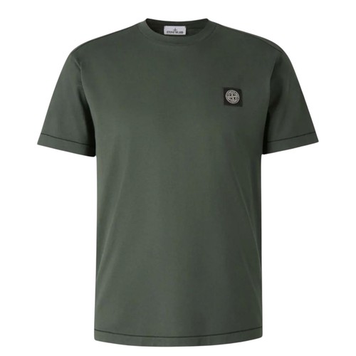 Stone island mercerised cotton - stone,