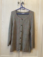 Turquoise And Pink Cardigan