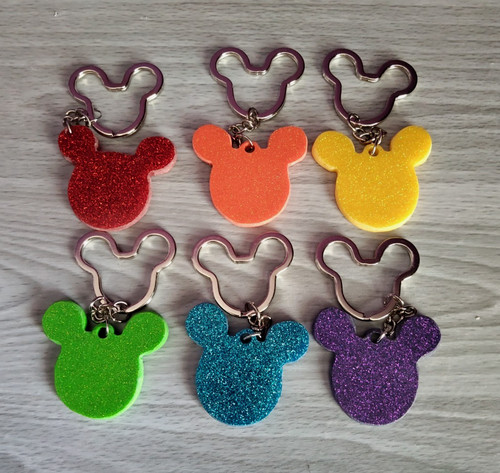 Handmade resin sparkly - , mickey