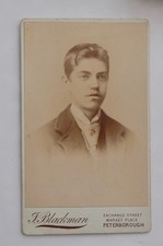 CDV OF A HANDSOME YOUNG