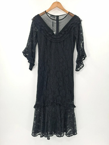 James lakeland black lace midi - lakeland,