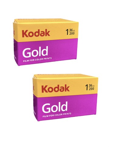 Kodak gold 200 exposure - gold,