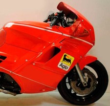 Agip Ducati Vinyl Decals X2 4"
