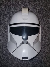 Star Wars Storm Trooper Helmet Talking Tested Cosplay Costume Hasbro 2011