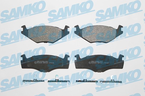 Samko 5sp224 brake pad set - pad,