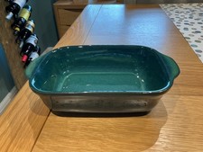 DENBY GREENWICH EARED SMALL RECTANGULAR SERVING DISH STONEWARE TABLEWARE LOT B