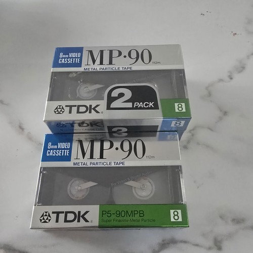 New sealed tdk hi8 90mpb - 3x,