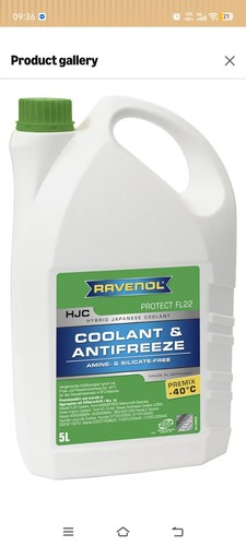 Ravenol coolant antifreeze - coolant,