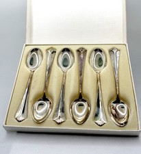 6 Norwegian 830 Silver Spoons
