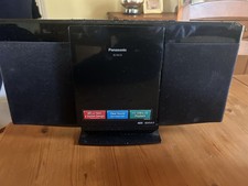 *Panasonic SC-HC15 CD Player AM/FM Radio with USB – Slim Compact Stereo System*