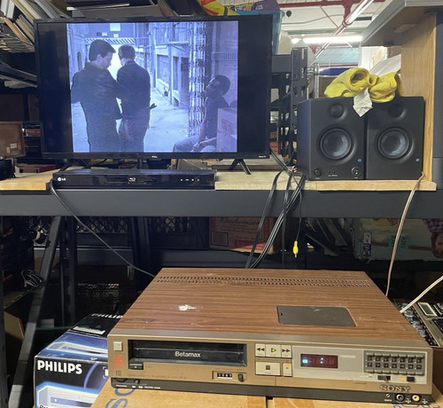 Vintage sony 2305 betamax - sony,