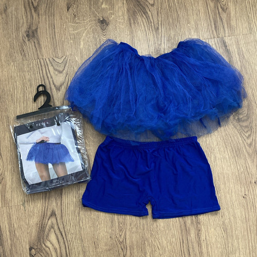 Fever blue tulle tutu - tulle,