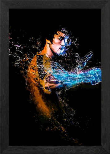 Bruce lee framed - framed, art