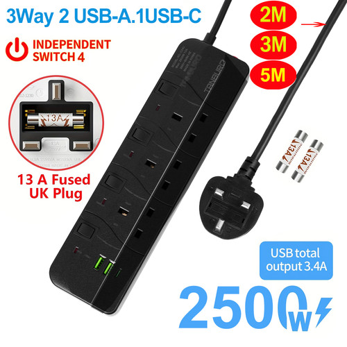 Extension lead power strip - extension,