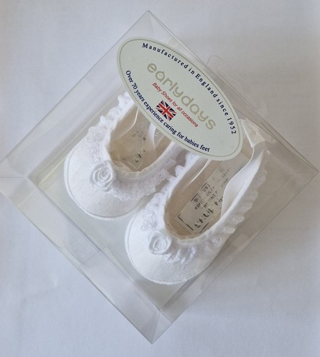 Christening shoes early days - christening,