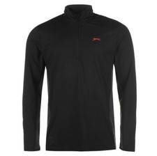 Slazenger Men's Training Sweatshirt Size M 2XL Half Zip Top Pullover XXL New