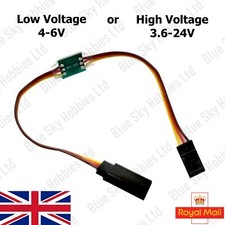 RC Servo Signal Reverser High/Low voltage RC Plane Flaps Elevators JR Servo Plug