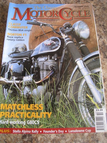 The classic motor cycle oct - the,