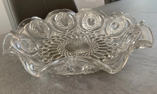 Vintage pressed glass - vintage,