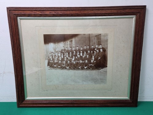 Oak framed antique university - framed,