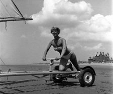 Mrs Bunty Jolly At Tiller Of