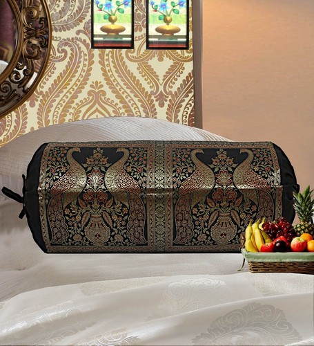 Indian long round pillow yoga - round,