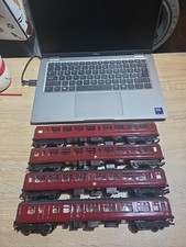 Hornby Rake of 4 OO gauge Mk2B coaches Maroon Livery