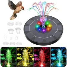 Solar Powered Fountain Bird