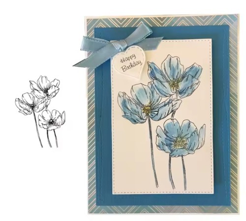 Clear stamp delicate - clear,