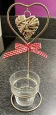 Wicker love heart - , and