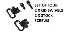 2 X Quick Detach Super Swivels