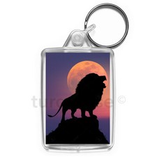 Lion Art Keyring Gift Key Fob
