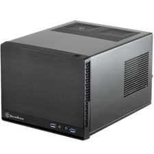 Silverstone Sugo SG13 mini-ITX Cube Case Black - SST-SG13B-Q