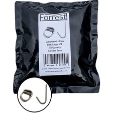 Large j-clips 250 QTY close to 8mm wire mesh clips gabions fencing poultry cage 