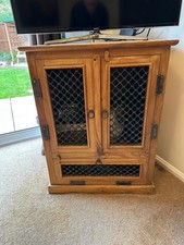 Sheesham Entertainment Unit TV Stand. Solid Wood. Excellent Condition
