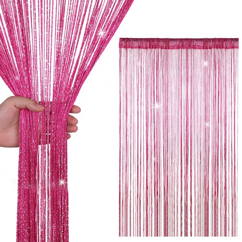 String curtain panels door fly - curtain,