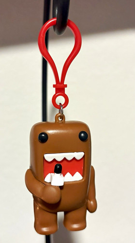 Domo vinyl keychain - vinyl, keychain•bag