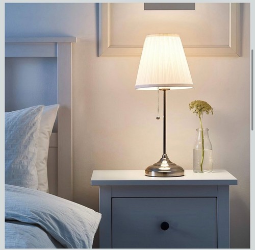 Ikea årstid table lamp nickel - ikea,