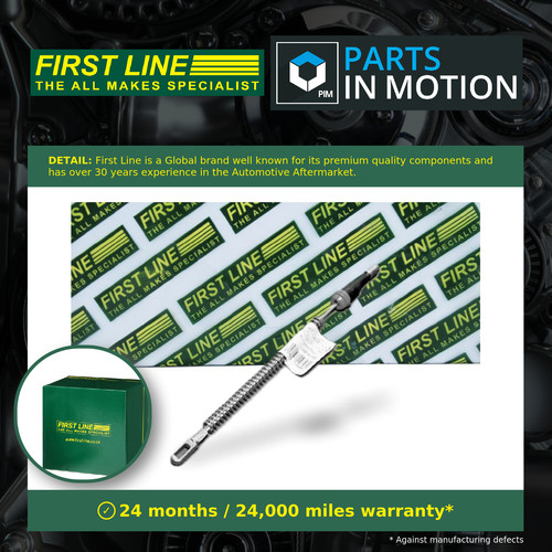 Handbrake cable fits opel - cable,