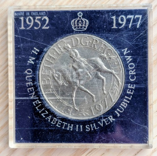 1977 queen elizabeth - ii, silver