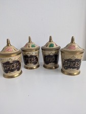 Vintage Brass Oriental Spice