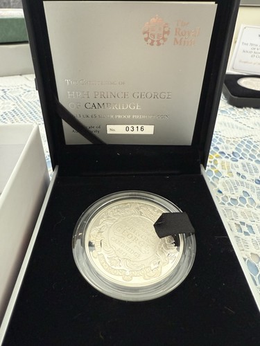 Royal mint 2013 5 silver - royal, uk