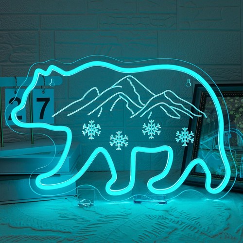 Looklight polar bear neon - looklight,